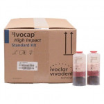 SR Ivocap High Impact (S) (Kit), Fogsor-műanyag, világos, sima, Melegkötő műanyag, 50 darab