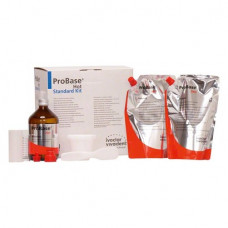 ProBase (Hot) (Pink-V Implant) (Kit), Fogsor-műanyag, rózsaszín, sima, 1 kg + 500 ml, 1 Csomag