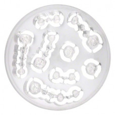 PMMA CAD/CAM Disc - Stück transparent, Ø 98,5, H 14 mm