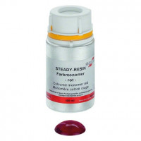 STEADY-RESIN Farbmonomere - Flasche 100 ml rot