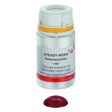 STEADY-RESIN Farbmonomere - Flasche 100 ml rot