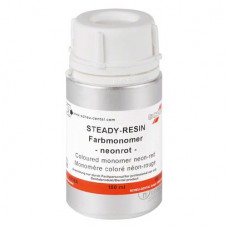 STEADY-RESIN Neonmonomere - Flasche 100 ml neonrot