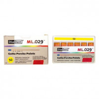 DiaDent® ML.029™ Guttapercha-csúcs, ISO 050, 120 darab