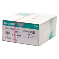 Dagrofil® Packung 36 Folien USP 2/0, 45 cm, grün