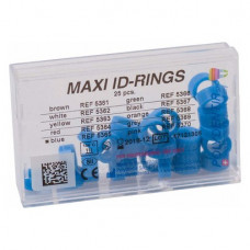 ID Ringe Packung 25 Ringe Maxi kék
