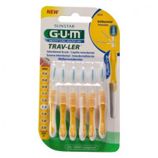 GUM® TRAV-LER® Interdentalbürsten Blisterpackung 6 darab, Tanne, Ø 1,3 mm
