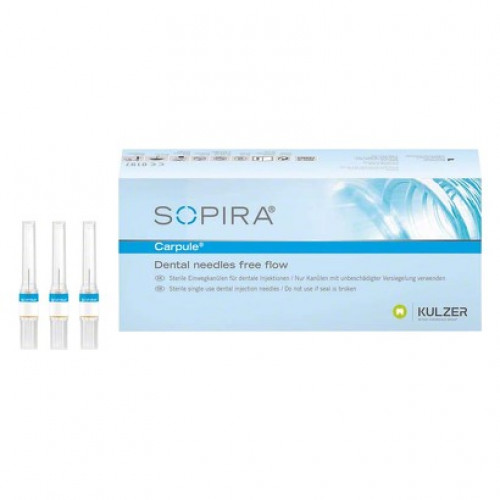 SOPIRA® Carpule® Free Flow Kanülen, 10 darab, 0,3 x 12 mm