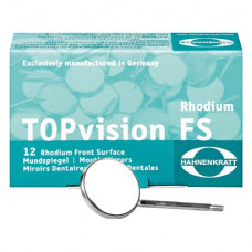 TOPvision FS Packung 12 Spiegel SS-Stiel 4 hohl, Ø 22 mm, Rhodium