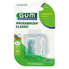 GUM® PROXABRUSH CLASSIC Packung 8 darab, Tannenform, Ø 1,1 mm