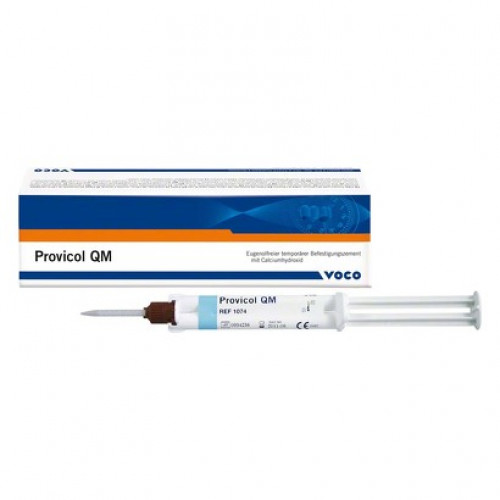 Provicol (QM) (Automix), Ideiglenes rögzítőanyag, Párhuzamos fecskendő, eugenolmentes, Kalciumhidroxid, 5 ml, 1 darab