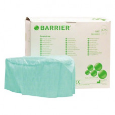 BARRIER® OP-Haube Elast - Packung 150 Stück grün