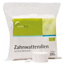 smartdent Zahnwatterollen Packung 300 g Größe 2