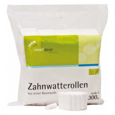 smartdent Zahnwatterollen Packung 300 g Größe 3