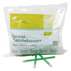 smartdent Speichelsauger, 10 darab, grün