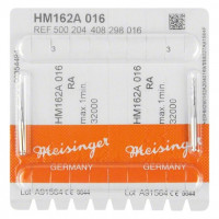 Chirurgie Fräser HM 162A Packung 2 darab, ISO 016, RA