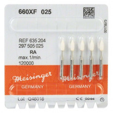 Keramische Schleifer 660, kerámia-csiszoló, fehér, ISO 025, RA, 5 darab