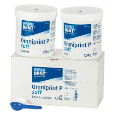 Omniprint P soft Lenyomatanyag A-szilikon 1,5 kg bázis, 1,5 kg katalizátor