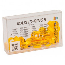 ID Ringe Packung 25 Ringe Maxi orange