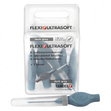 FLEXI Ultrasoft Packung 6 darab, dunkelgrau, Ø 1 mm