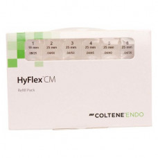 HyFlex® CM NiTi, reszelősorozat, Crown-down, 31 mm, M, 6 darab