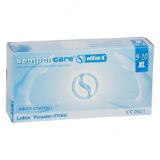 sempercare® IC Latexhandschuhe Packung 90 darab, XL, naturfehér