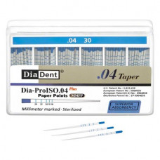 DiaDent® Dia-Pro papírcsúcs, Taper.04, ISO 030, 100 darab