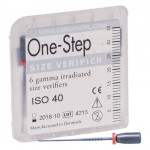One-Step Obturator™ utántöltő Verifier (Prüfinstrumente) Taper.03 ISO 040, 6 darab