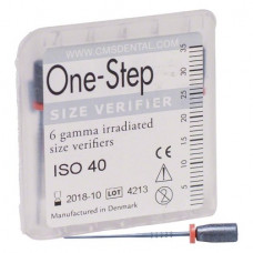 One-Step Obturator™ utántöltő Verifier (Prüfinstrumente) Taper.03 ISO 040, 6 darab