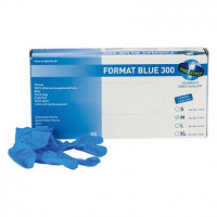 FORMAT BLUE 300 - 50 darabos csomag, puderfrei, kék, M - 1113