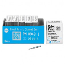 Robot Points® FG 949, gyémántcsiszoló, ISO 012, 6 darab