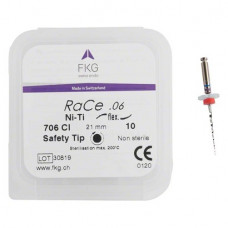 FKG RaCe gyökércsatorna tágító, gépi, 21 mm ISO 010, 6%, 5 darab