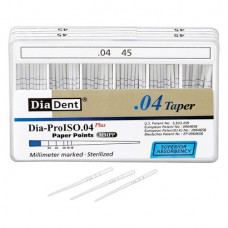 DiaDent® Dia-Pro papírcsúcs, Taper.04, ISO 045, 100 darab