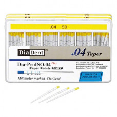 DiaDent® Dia-Pro papírcsúcs, Taper.04, ISO 050, 100 darab