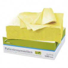 smartdent Patientenservietten Packung 500 darab, gelb