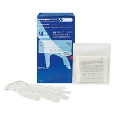 sempercare® Latexhandschuhe Packung 40 Paar M
