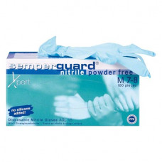 semperguard® Nitril Xpert puderfrei, 100 darab, M, kék