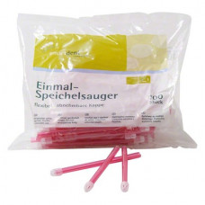 smartdent Speichelsauger, 10 darab, pink