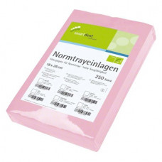 smartdent Normtrayeinlagen Packung 250 darab, 28 x 18 cm, pink