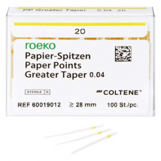Papírcsúcs, Taper.04 ISO 020, 100 darab