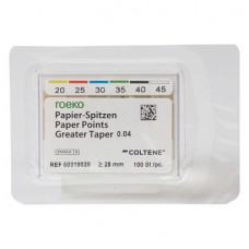 Papírcsúcs, Taper.04 ISO 020-045, 100 darab