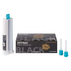 AFFINIS® BLACK EDITION (Heavy Body), Lenyomatanyag (A-Szilikon), duplakartus, 8 keverőcsőr, 75 ml, 2 x 1 darab