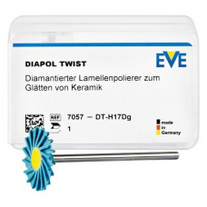 EVE DIAPOL® TWIST HP, gyémántozott-polírozó, 17 x 1,6 mm, DT-H17Dg, HP, 1 darab