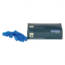 Monoart® Einmalhandschuhe Latex, 100 darab, M, kék