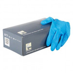 Monoart® Einmalhandschuhe Latex, 100 darab, L, kék