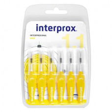 interprox® Blisterpackung 6 darab, gelb, Ø 0,7 mm, mini