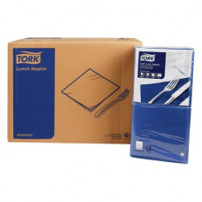 TORK® Soft Lunchservietten (1/4 Falz) Karton 10 x 150 darab, dunkelblau