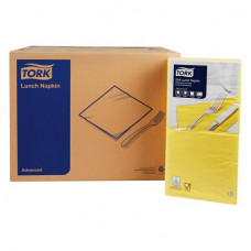 TORK® Soft Lunchservietten (1/4 Falz) Karton 10 x 150 darab, gelb