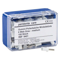 ProphyLine Gummipolierkelche - Packung 100 Stück grau für Winkelstück