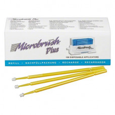 Microbrush® Applikatoren Plus Serie, 10 darab, gelb, fein