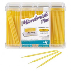 Microbrush® Applikatoren Plus Serie Packung 400 darab, gelb, fein